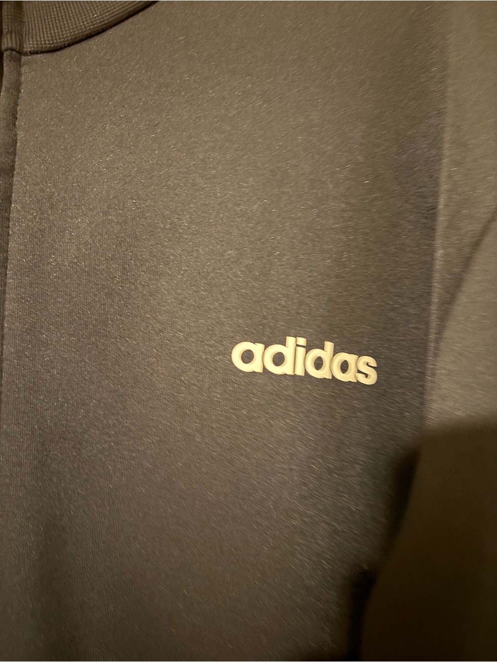 Adidas Essentials Navy Track Jacket - Picture 2 of 4